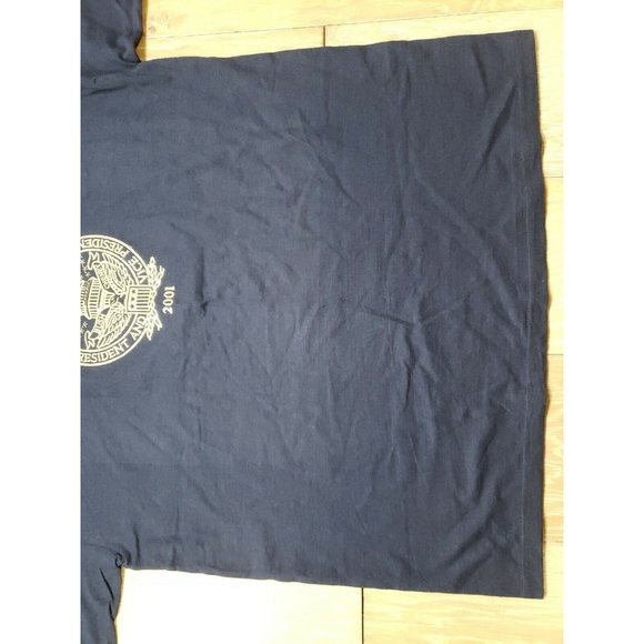 NOS Vintage 2001 George W. Bush Cheney Republican Inauguration T Shirt Size XL - Picture 2 of 9